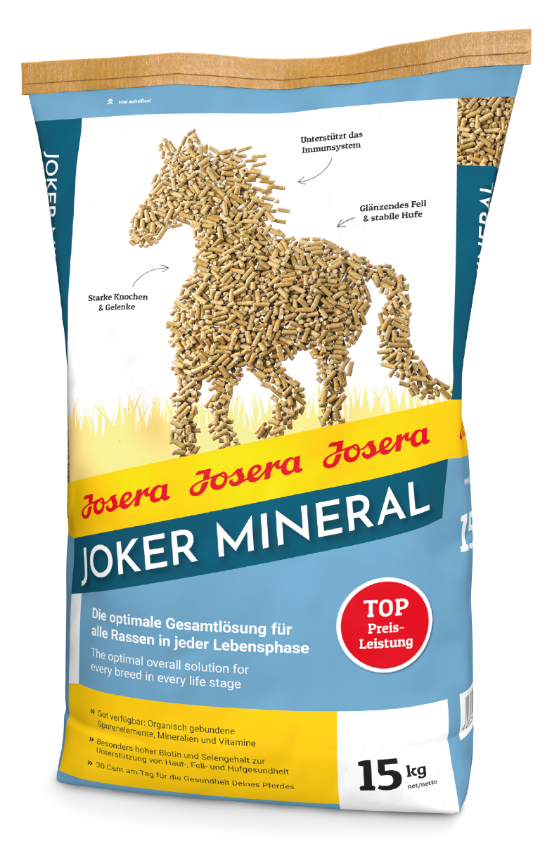 Josera Joker-Mineral Pferdefutter, 15kg Josera Joker-Mineral Pferdefutter, 15kg