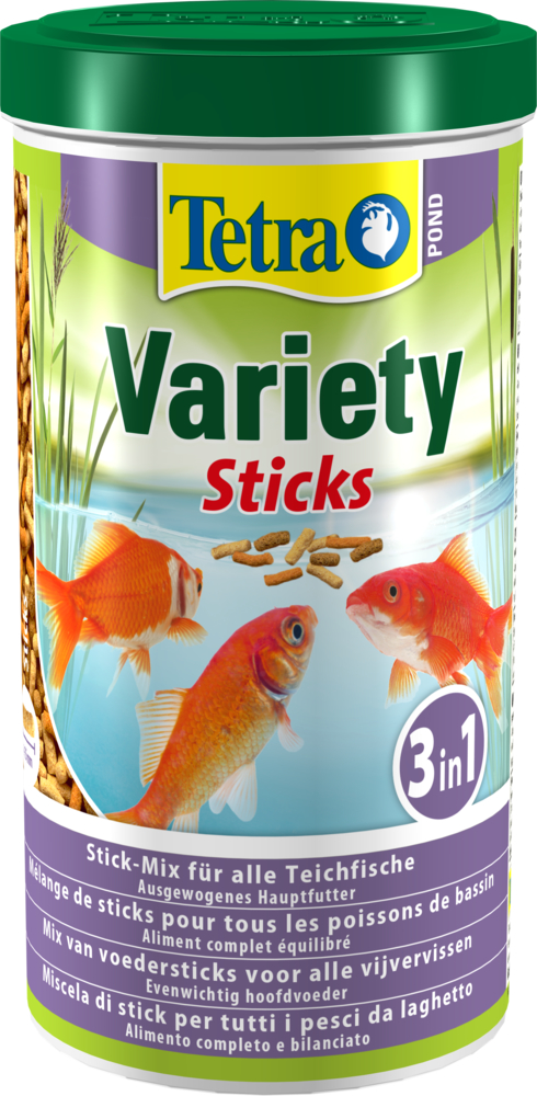 Tetra Pond Variety Sticks, 1 Liter