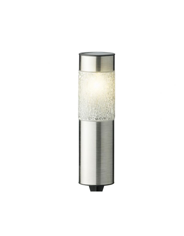 Solar Mosaikstecker warm weiß, 13 x 20 x 23cm, 6 LED 