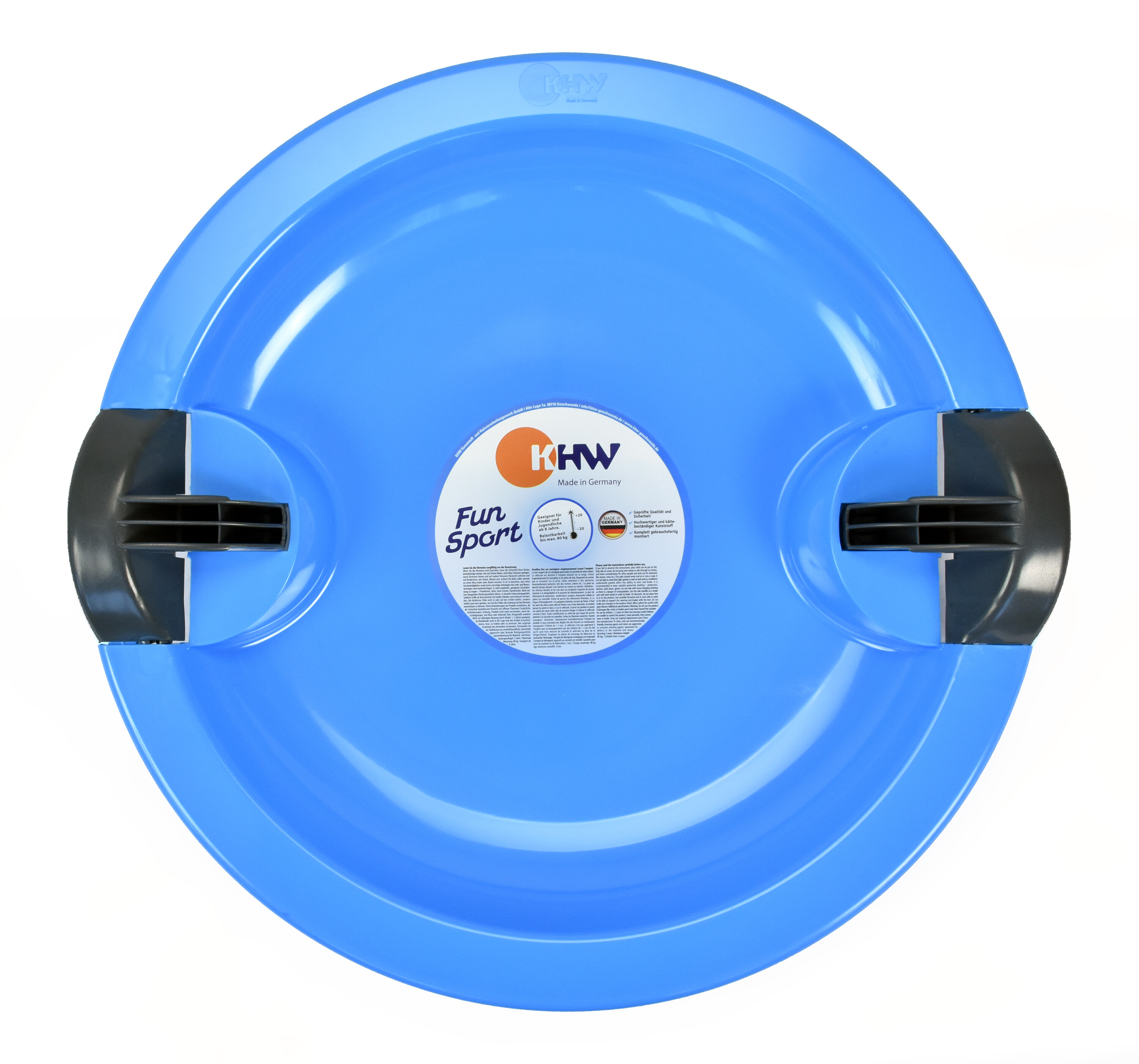 KHW Fun Ufo Tellerrutscher iceblue
