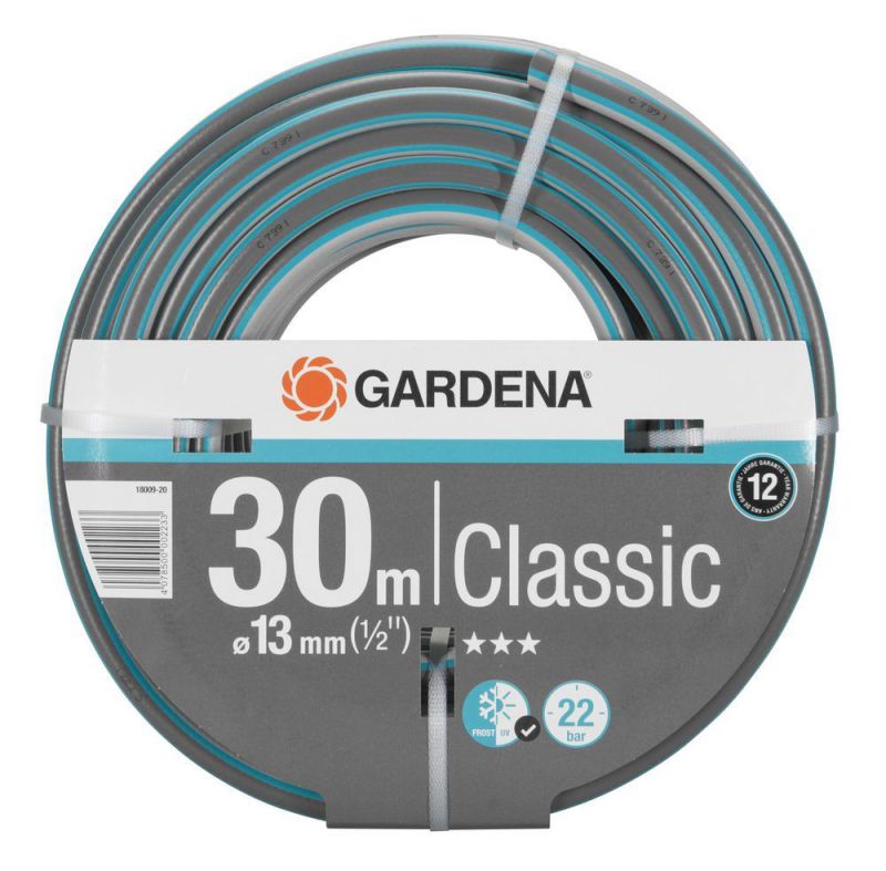 GARDENA Classic Schlauch (1/2"), 30m ohne Systemteile 