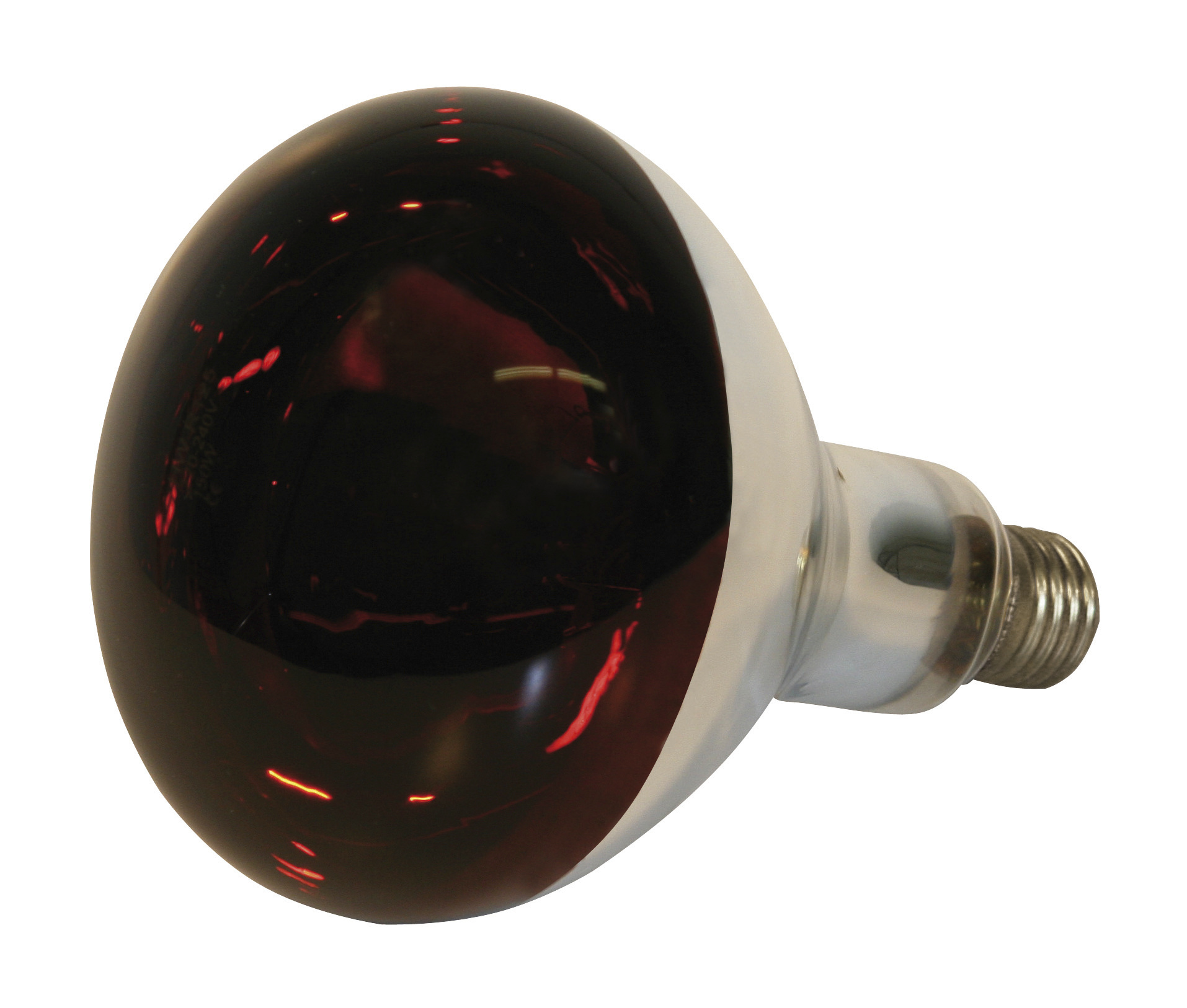 Infrarotlampe 250 Watt Hartglas rot