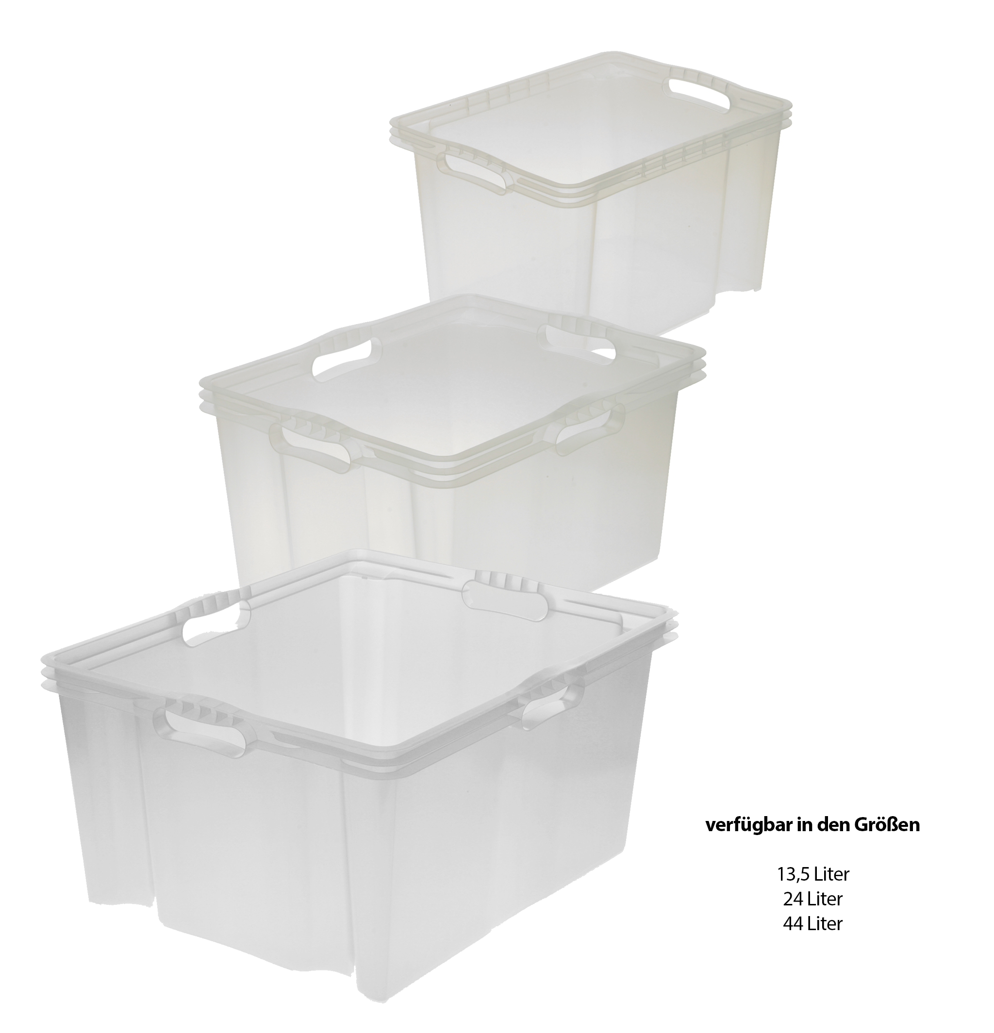 keeeper Aufbewahrungsbox Franz, transparent