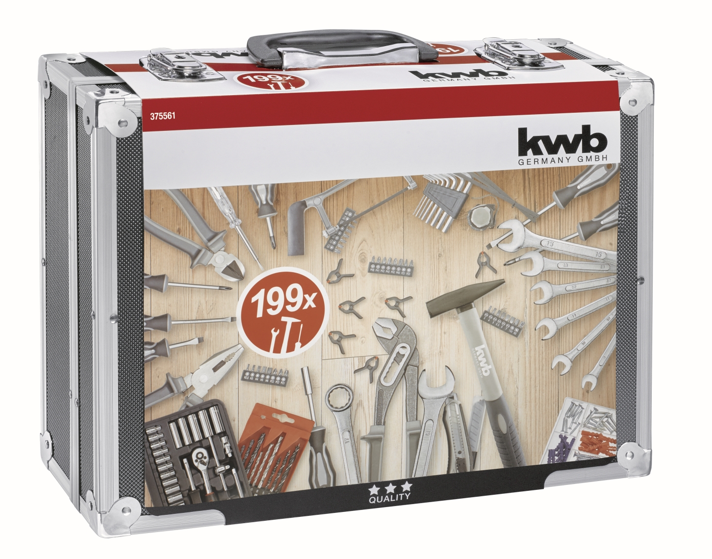 kwb Werkzeugkoffer 199-tlg.