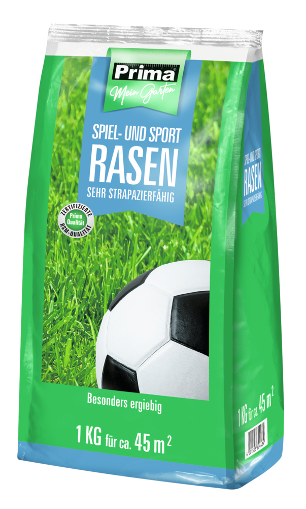Prima Spiel und Sportrasen 1kg für 45m² 