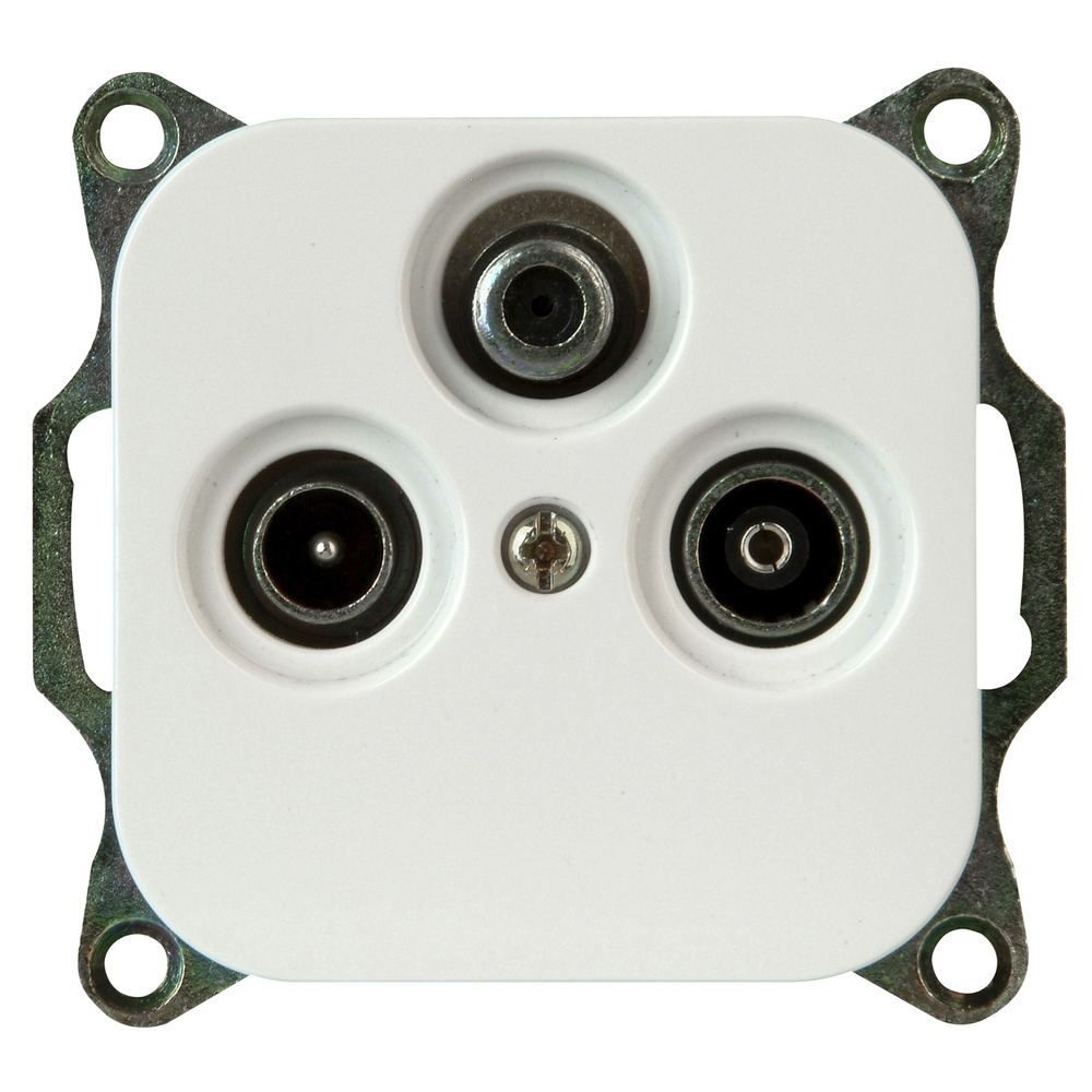 Antennensteckdose Donau TV-RF-SAT arktis KOPP GMBH Antennensteckdose Donau TV-RF-SAT arktis