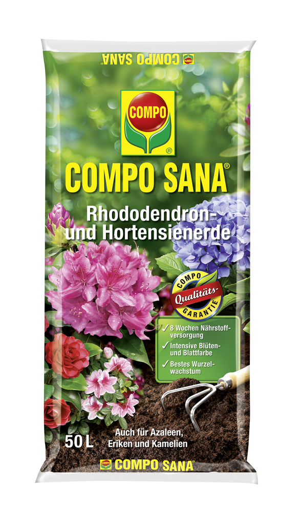 COMPO SANA Rhododendron- und Hortensienerde 50 Liter