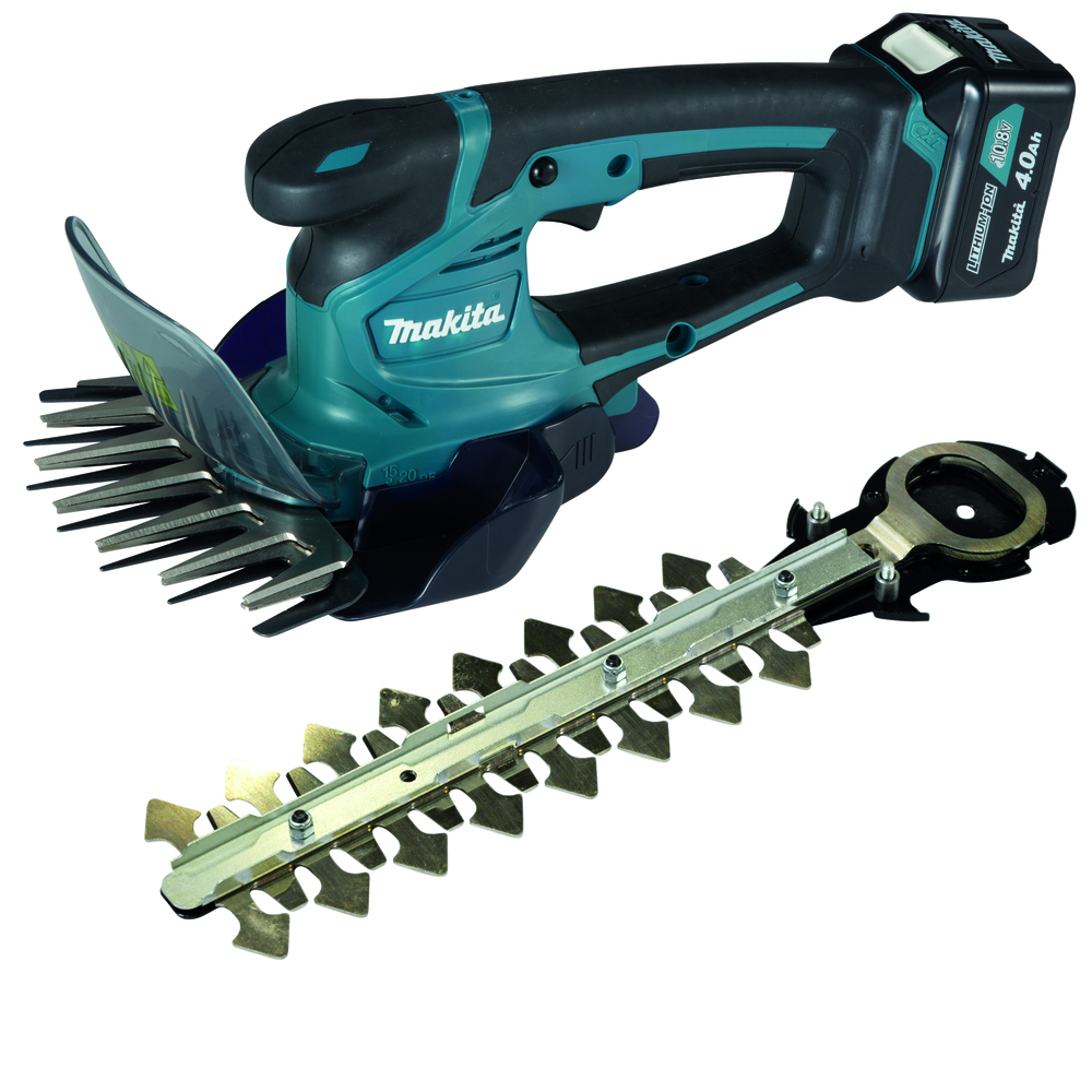 MAKITA Akku-Gras/Strauchschere UM600DSMEX 10,8 V/4,0 Ah mit 2 Akkus u. Ladegerät