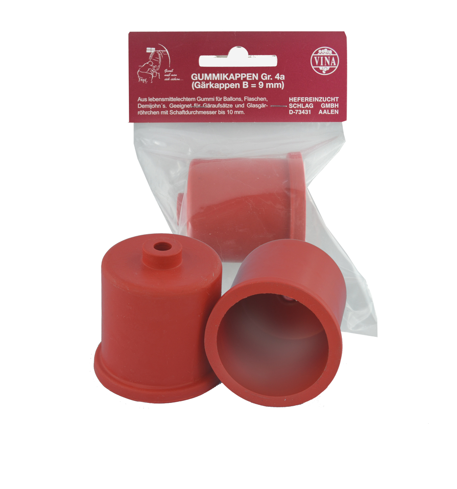HEFEREINZUCHT SCHLAG GMBH Gärkappen Gr. 4a, Bohrung 9 mm 