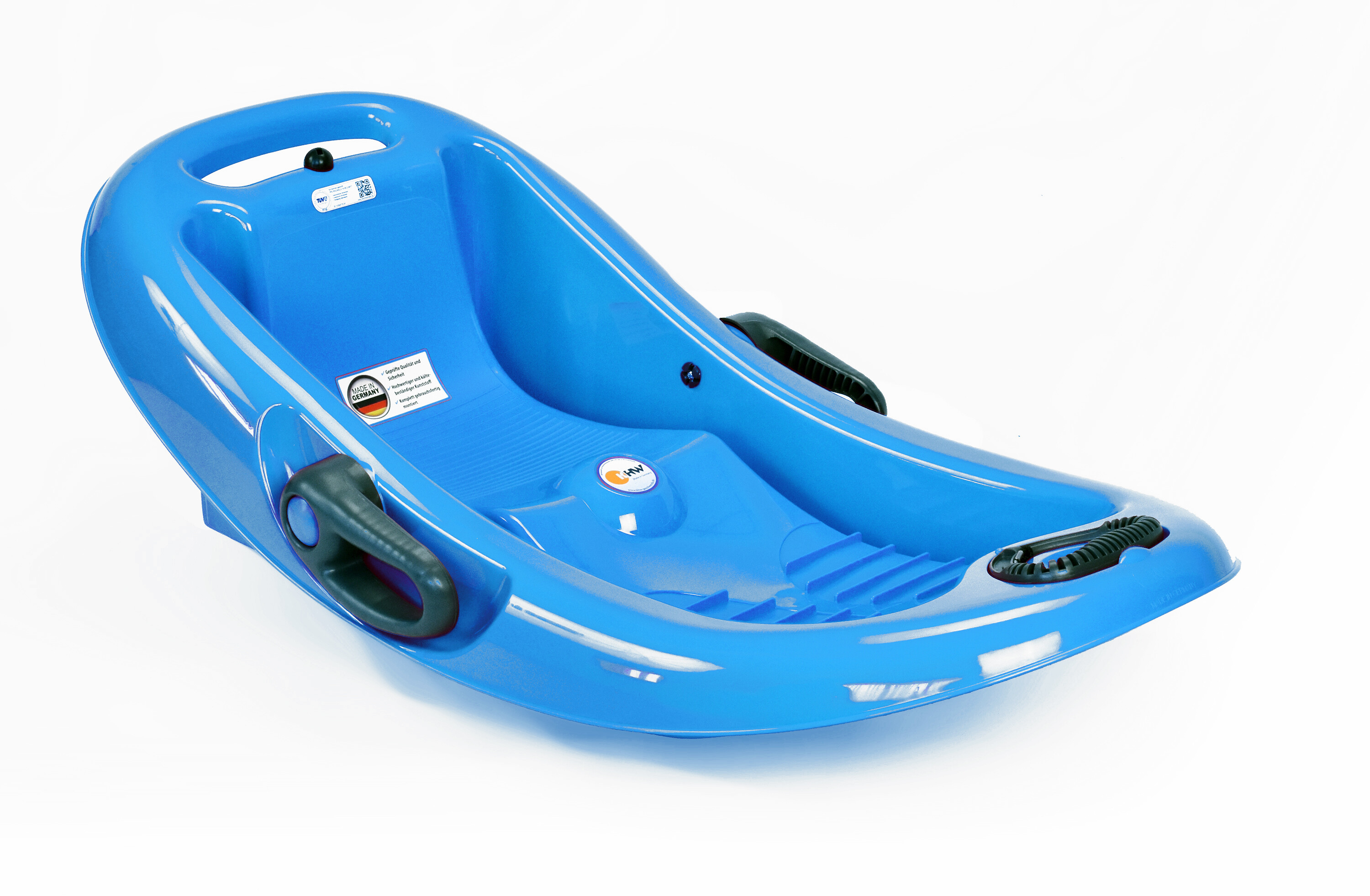 KHW Snow Flipper de Luxe - Rodel Schlitten - iceblue KHW Snow Flipper de Luxe - Rodel Schlitten - iceblue