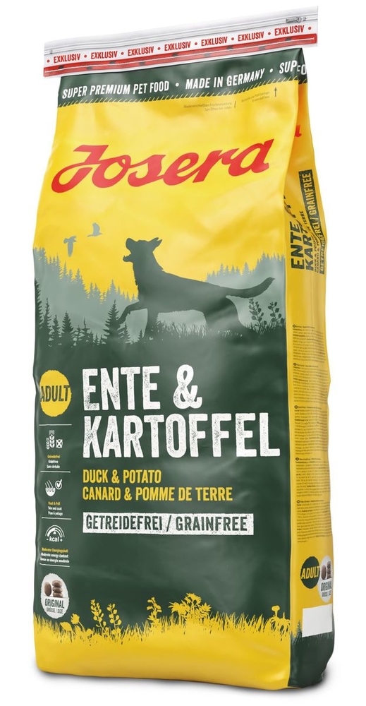 Josera Ente&Kartoffel Hundefutter Super Premium, 15kg 