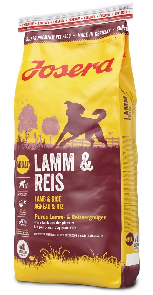 Josera Lamm&Reis Hundefutter Super Premium,  15kg  
