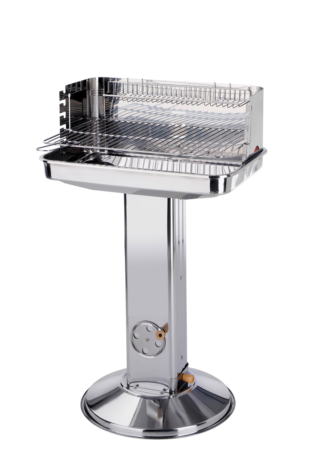 ACTIVA Edelstahlsäulengrill Pisa 54 x 34 cm