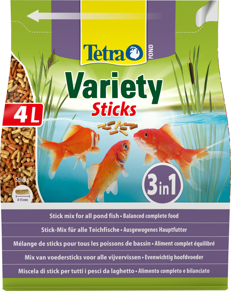 Tetra Pond Variety Sticks, 4 Liter