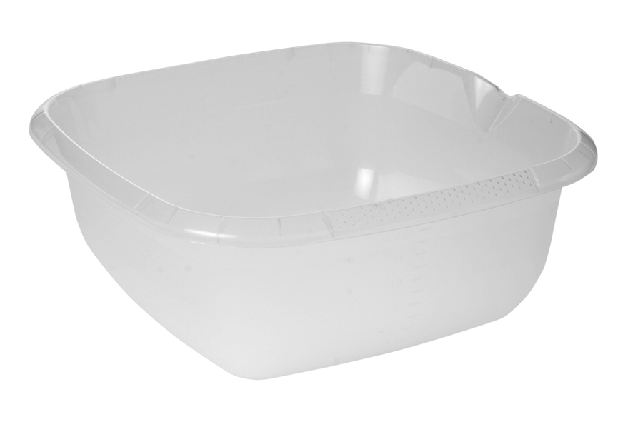 KEEEPER Schüssel Björk eckig transparent 38x38cm 13l