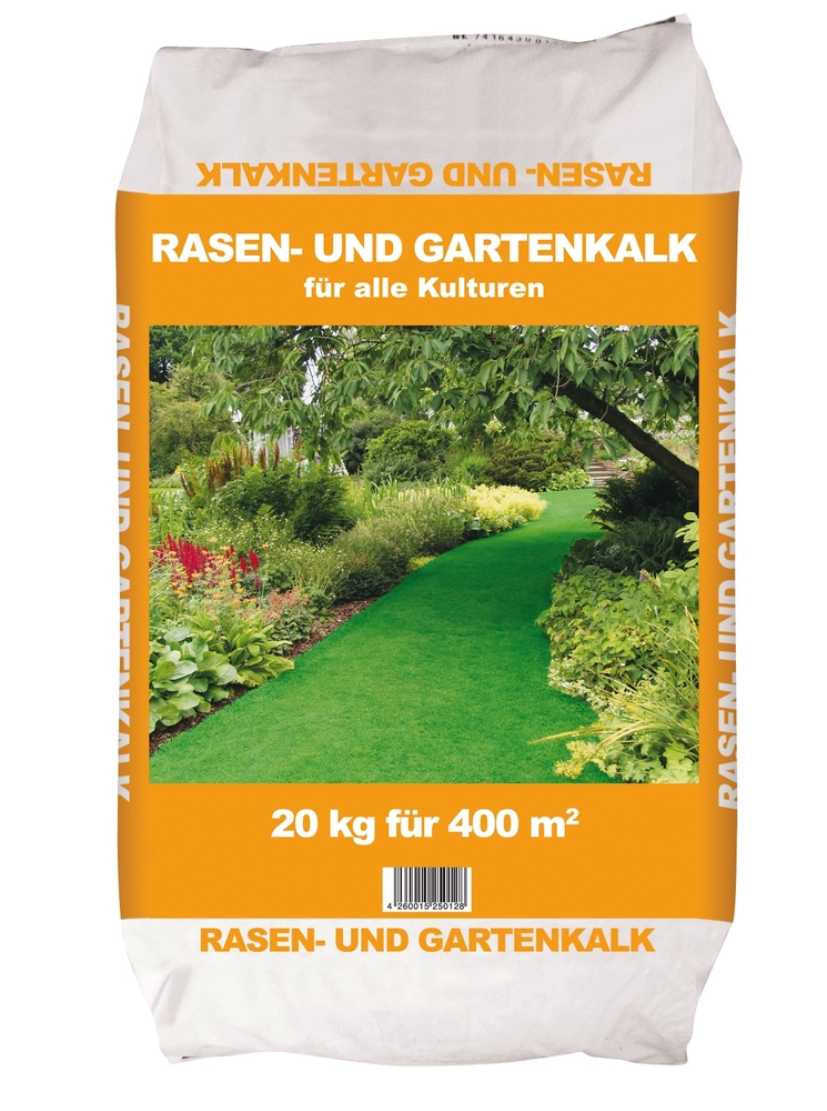 Gärtnerkalk AKTION 20kg GREGOR ZIEGLER GMBH Gärtnerkalk AKTION 20kg Kohlensaurer Kalk 90%CaCO3 PE-Beutel N-N