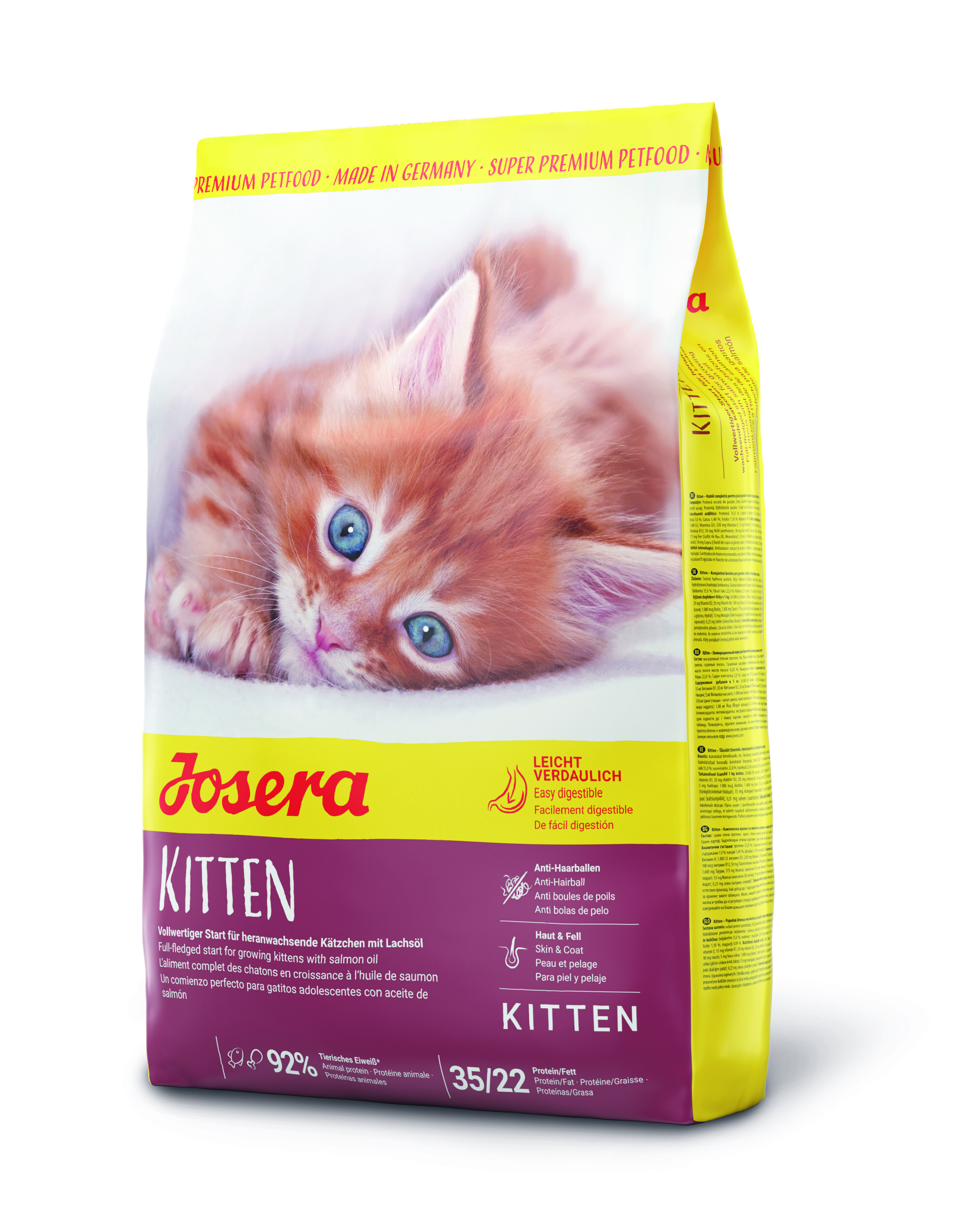 Josera Kitten 2kg GRUNER Josera Kitten 2kg Katzenfutter Super Premium