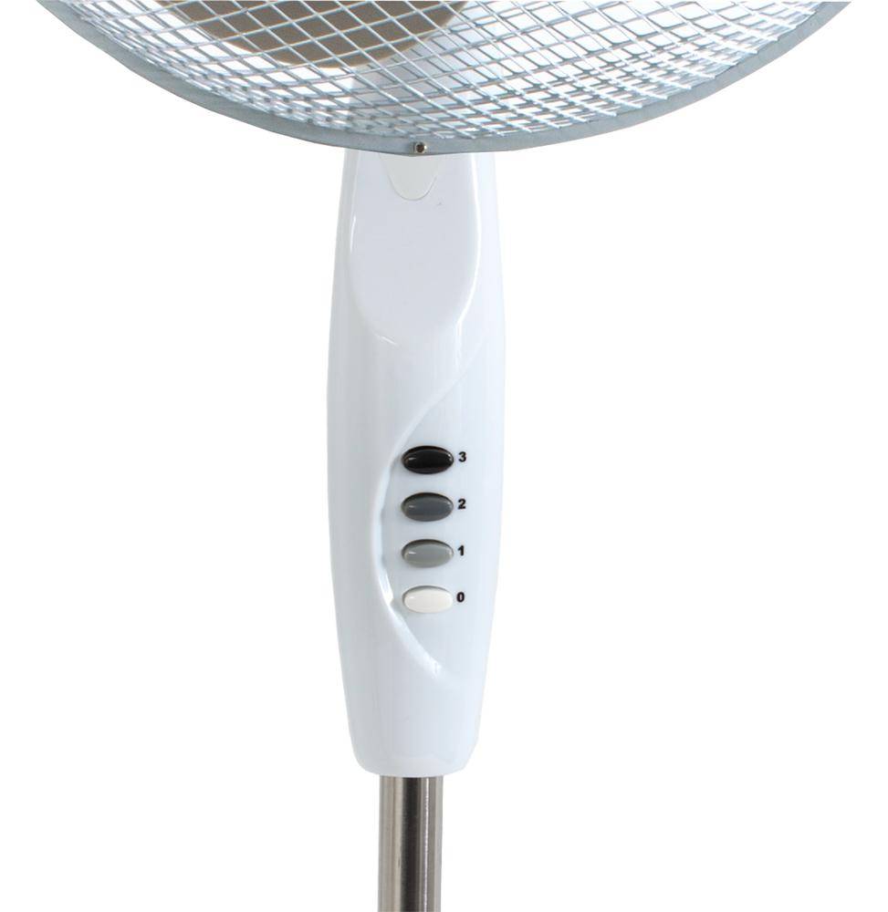 Standventilator 40cm 4.000 SV weiß/grau SUNTEC Standventilator 40cm 4.000 SV weiß/grau CoolBreeze 3 Stufen, Oszillation