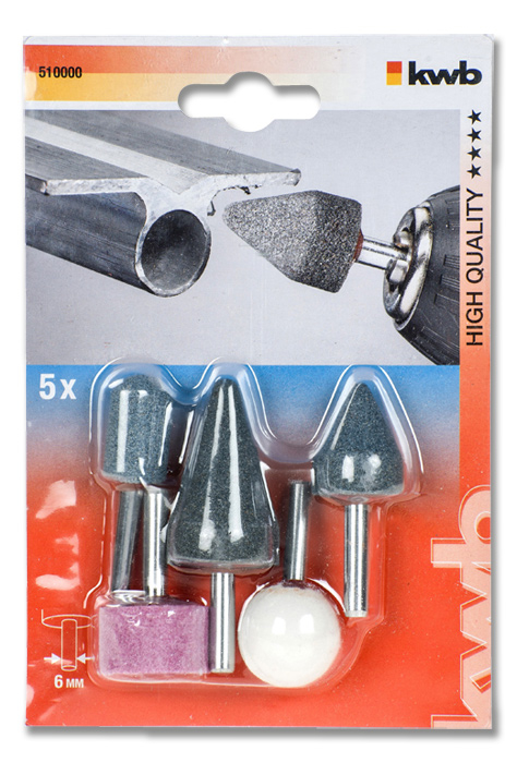 Schleifstift-Satz f. Bohrmaschinen 5tlg. KWB BURMEISTER Schleifstift-Satz f. Bohrmaschinen 5tlg. kwb DIY