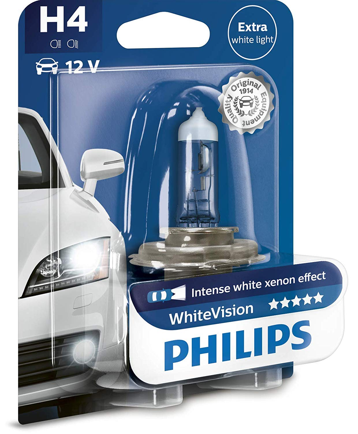 Autolampe PHILIPS WhiteVision H4