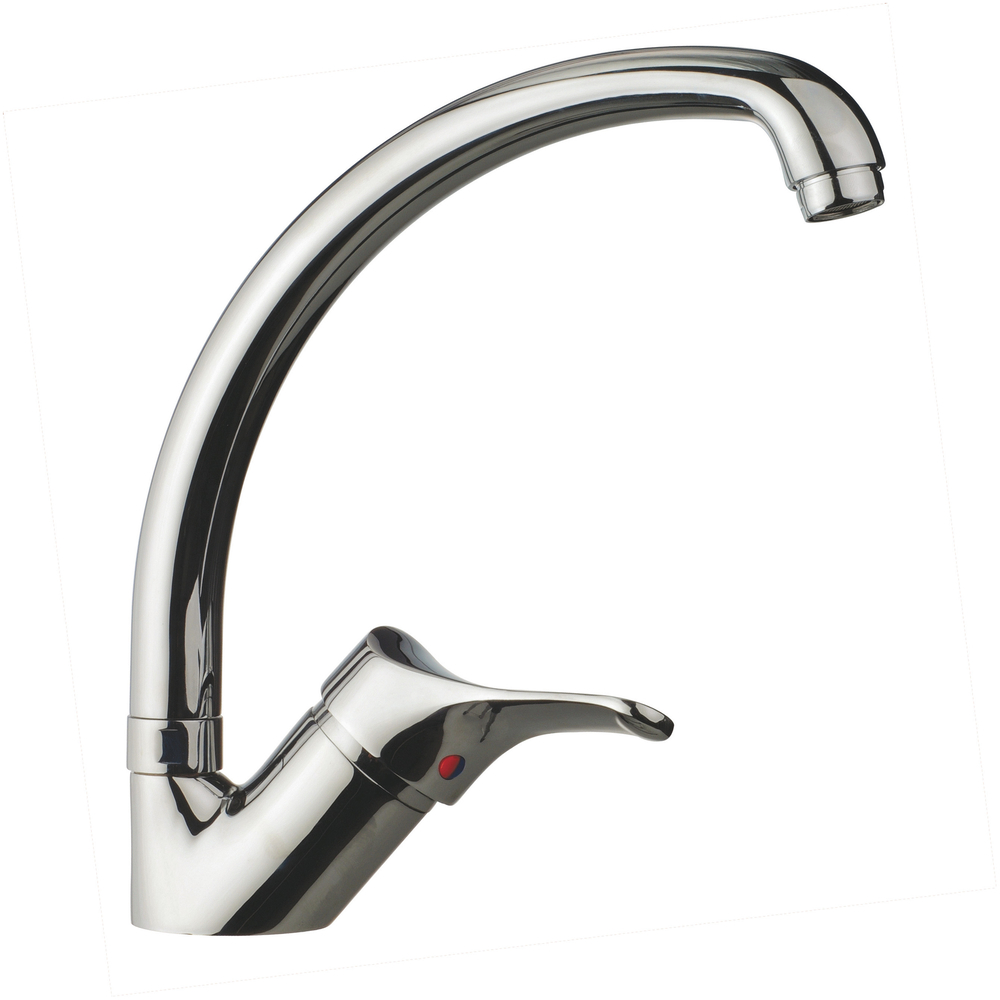 Spültischarmatur m. seitl. Hebel Attica SCHÜTTE GMBH Spültischarmatur m. seitl. Hebel Attica chrom