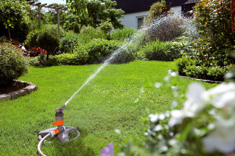 Comfort Turbinenregner mit Schlitten GARDENA Comfort Turbinenregner mit Schlitten Gardena