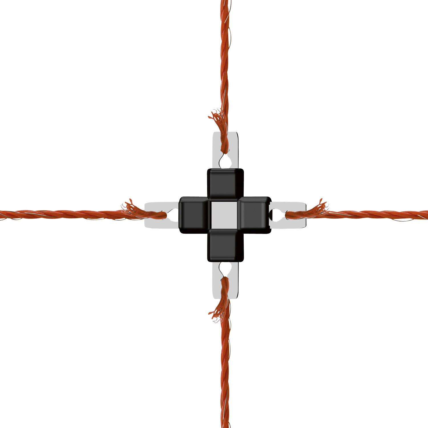 Litzclip Litzen-Kreuzverbinder 5 St. 3mm verzinkt