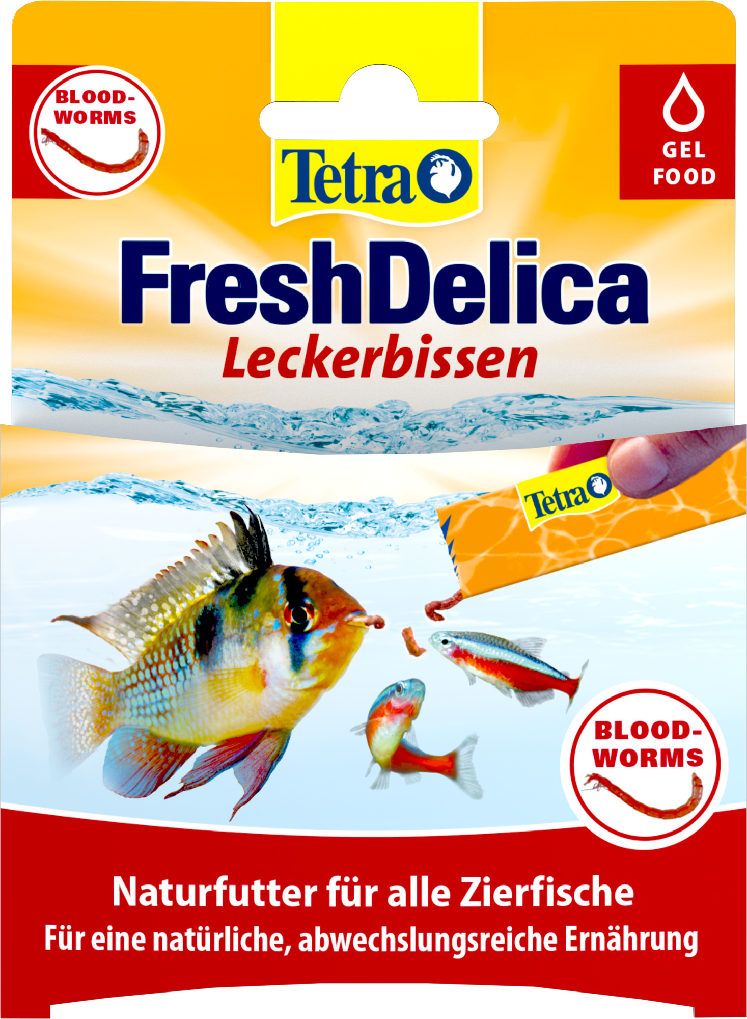 Tetra Fresh Delica Rote Mückenlarven, 48g