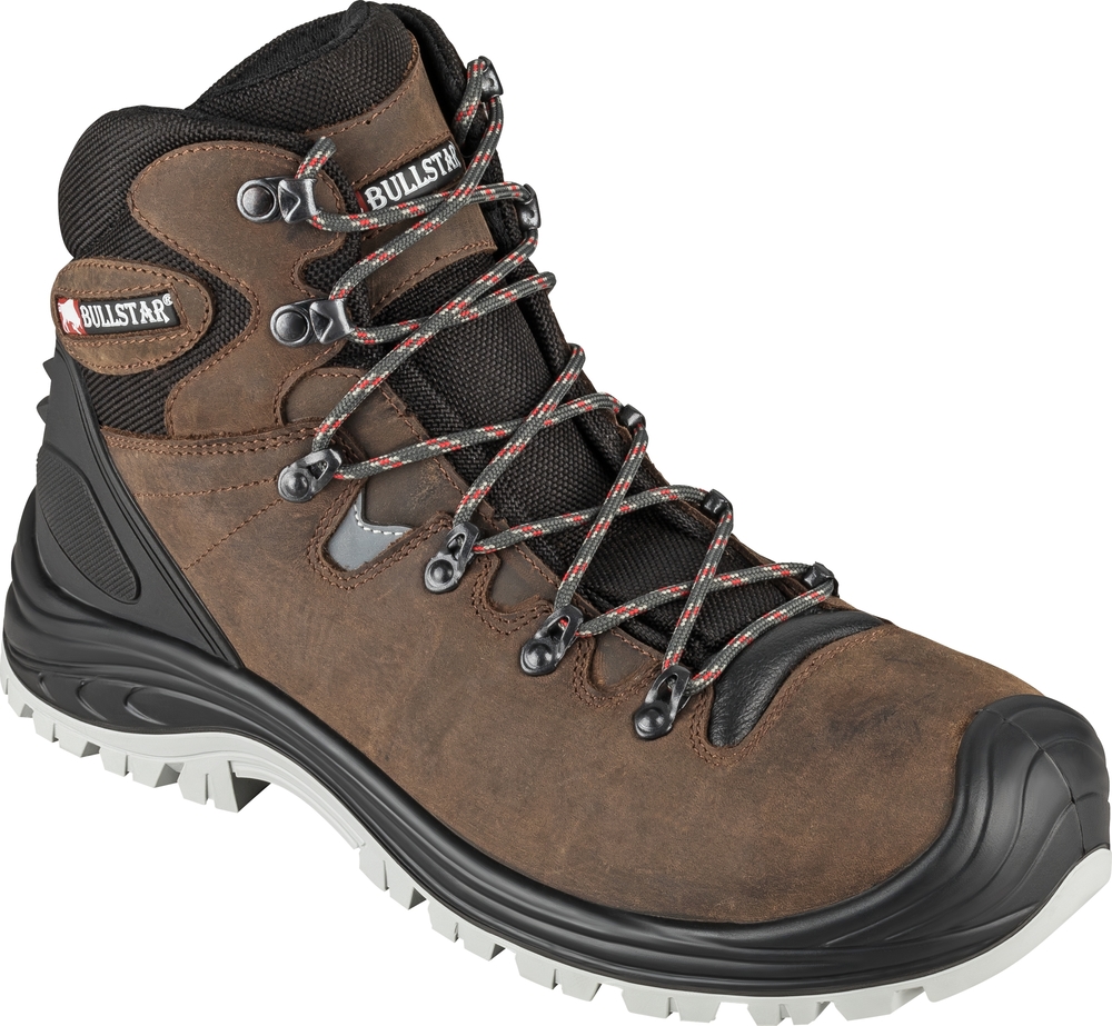 WILLAX Si-Stiefel S3 Techno Plus braun Gr. 39 