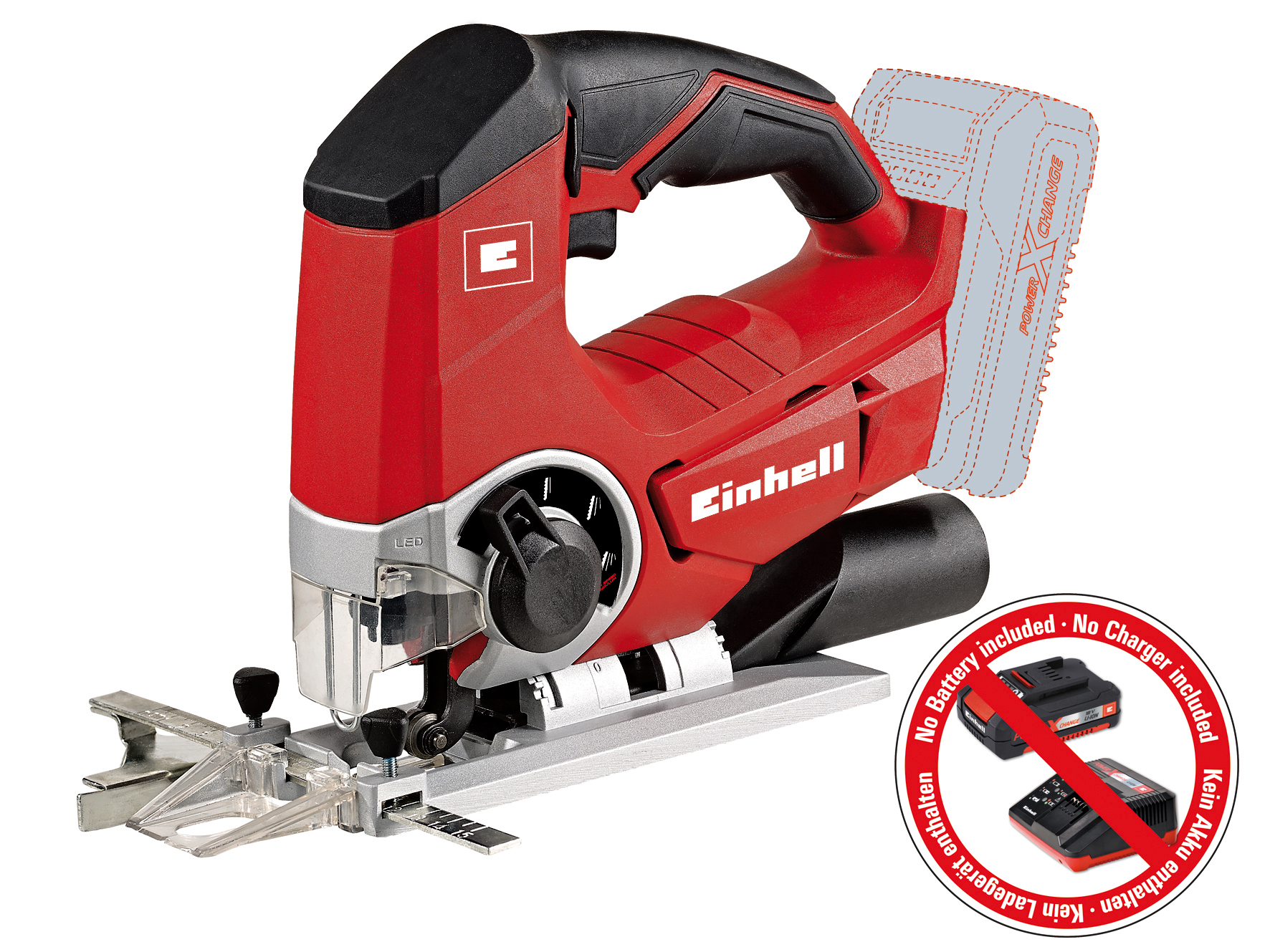EINHELL Akku-Stichsäge TE-JS 18/80 Li-Solo 