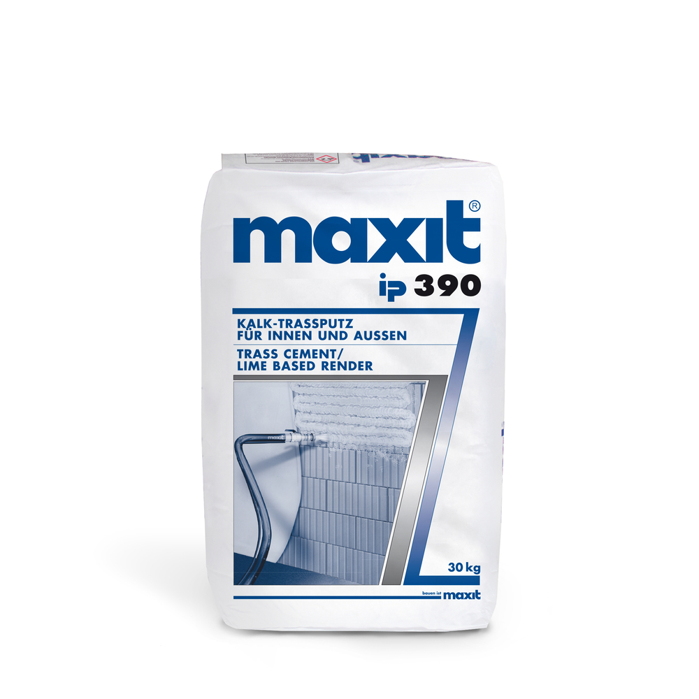 MAXIT KRÖLPA Maxit ip 390 Kalk-Trassputz 30kg für Innen und Außen