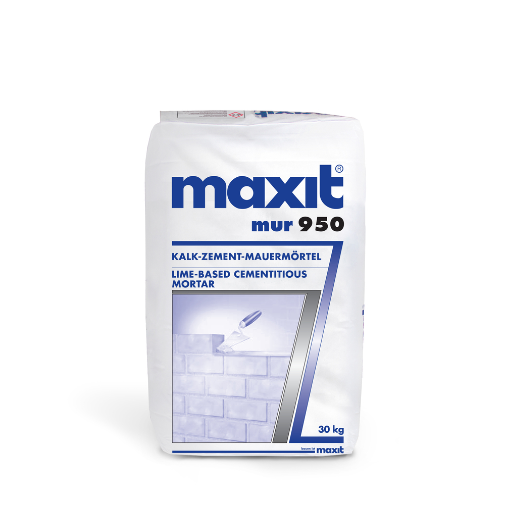 MAXIT mur 950 Kalk-Zementmörtel, 30kg