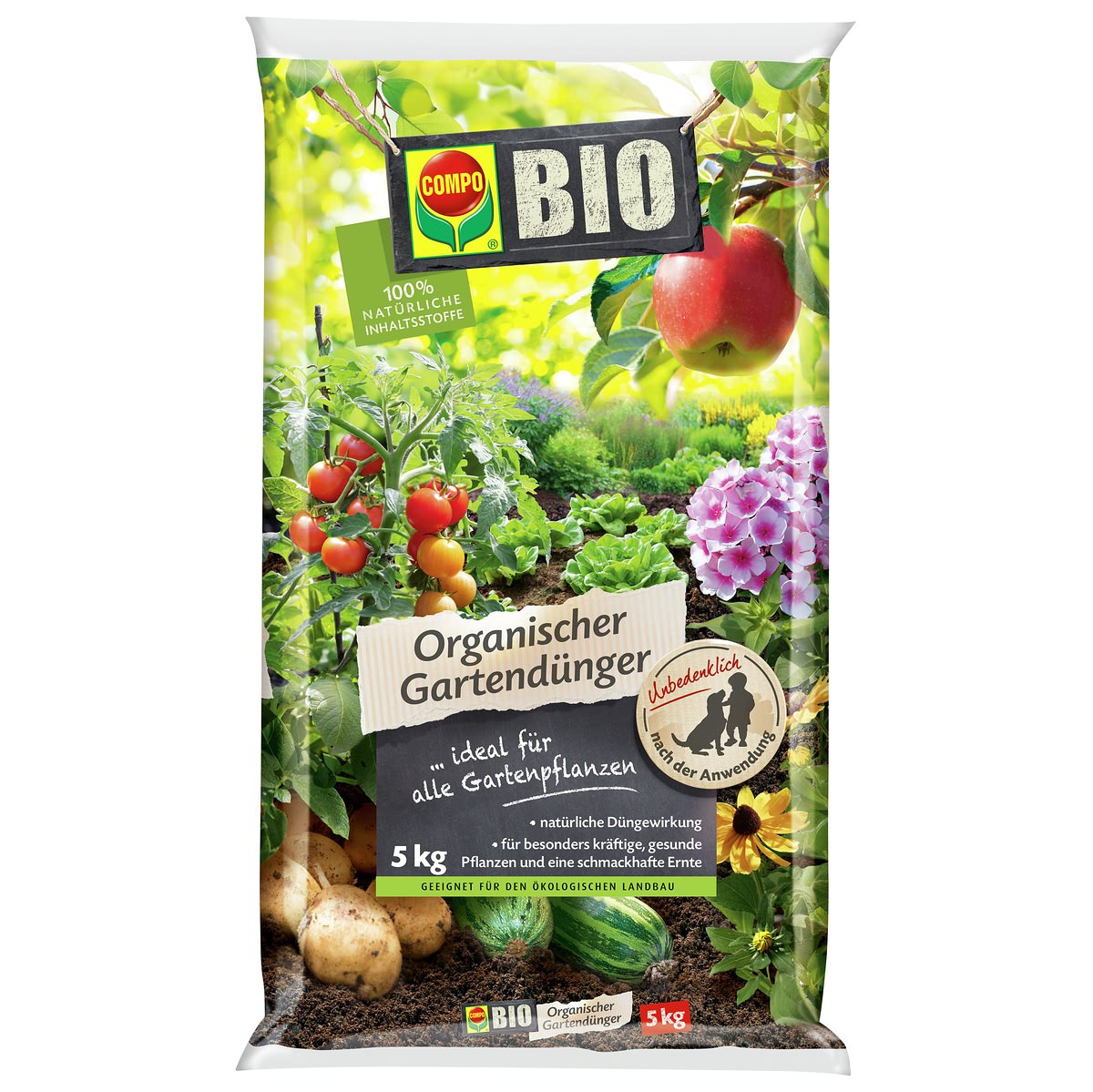 COMPO BIO Organischer Gartendünger 5kg