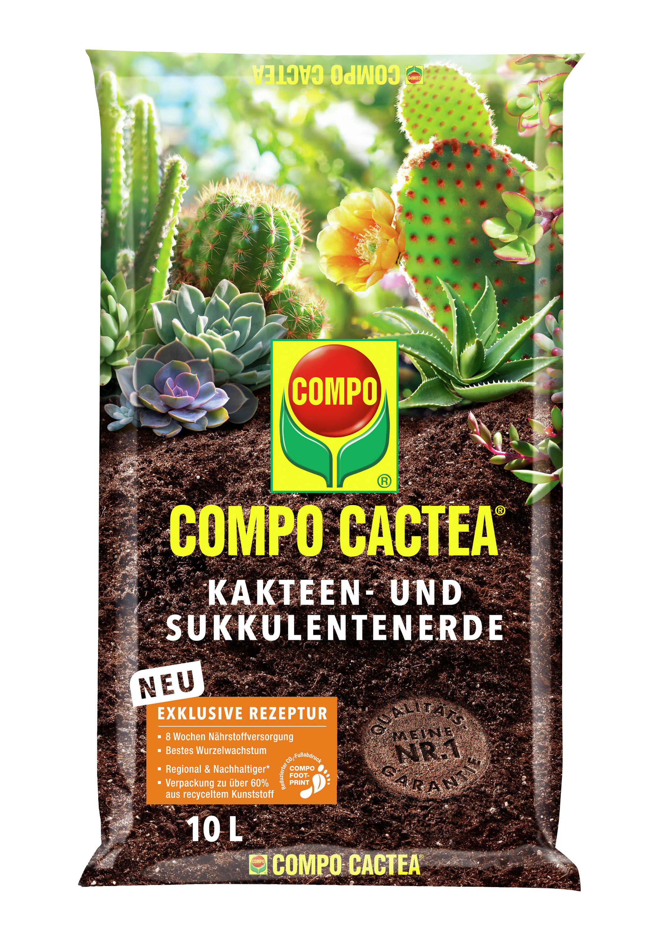 COMPO CACTEA Kakteenerde 10l COMPO COMPO CACTEA Kakteenerde 10l Compo EREG
