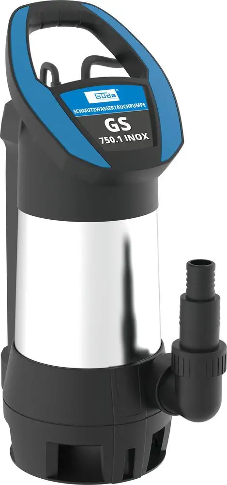 GÜDE Schmutzwassertauchpumpe GS 750.1 INOX