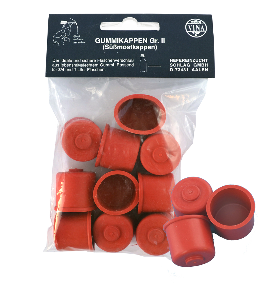 Mostkappe Gr. 2 10 Stk HEFEREINZUCHT SCHLAG GMBH Mostkappe Gr. 2 10 Stk