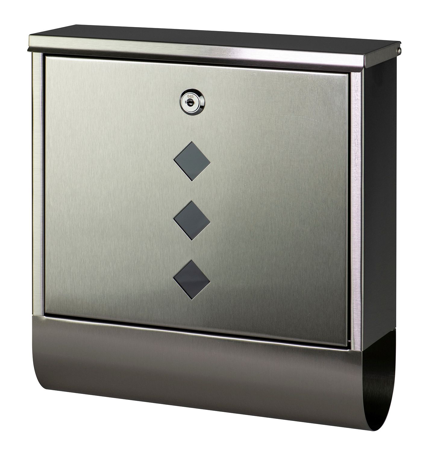 Briefkasten Square 6200 Ni Edelstahl 
