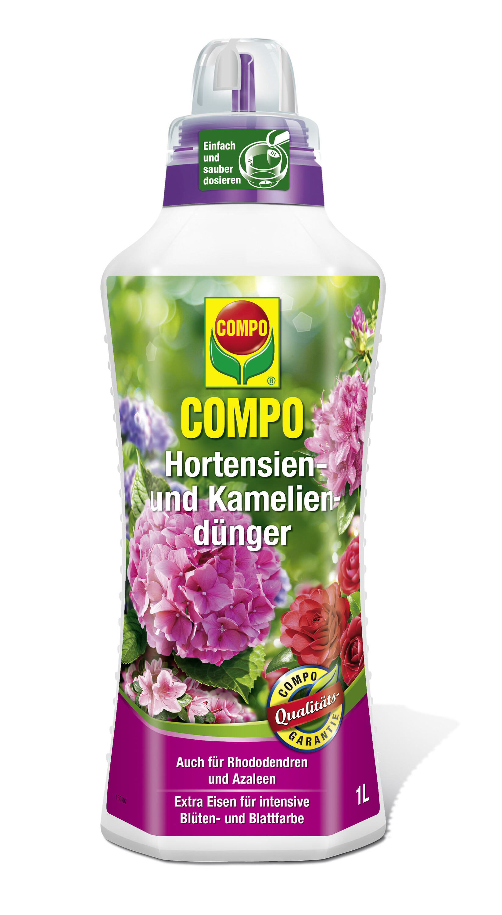 COMPO Hortensien- und Kameliendünger 1 Liter