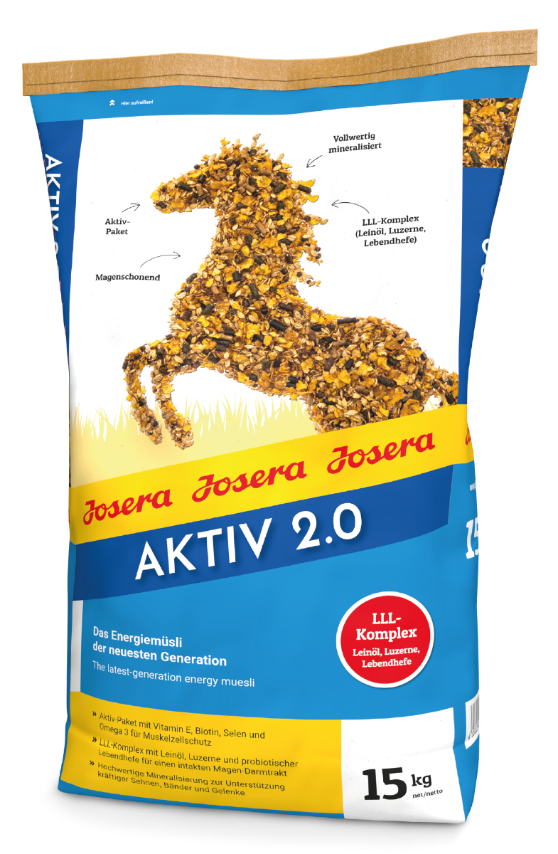 Josera Aktiv 2.0 Pferdefutter, 20kg Josera Aktiv 2.0 Pferdefutter, 20kg