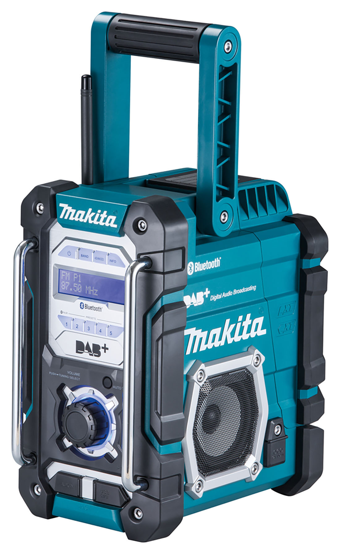 MAKITA Akku-Baustellenradio 7,2-18V DMR112 DAB+ u. Bluetooth, ohne Akku & Ladegerät