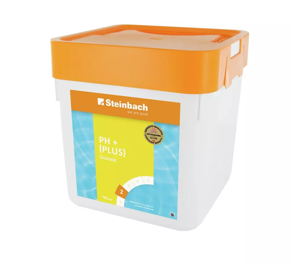  STEINBACH Poolpflege pH-Plus Granulat 5 kg, pH-Regulierung 