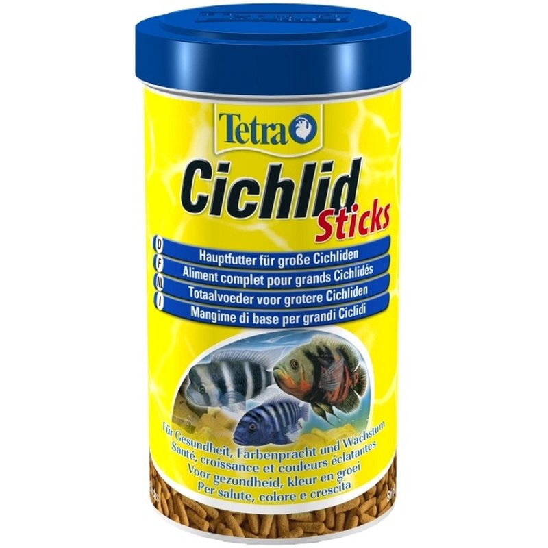 Tetra Cichlid Sticks Futter Cichlidenfutter 500ml