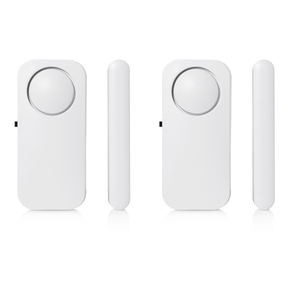 SMARTWARES Tür-/Fensteralarm zum Kleben, 2er Set, 90dB laut
