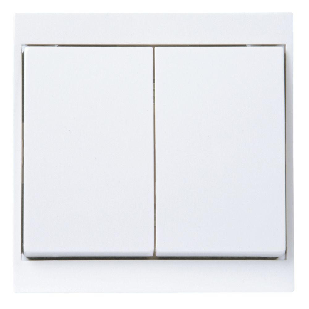 KOPP GMBH Serienschalter Malta arktis 