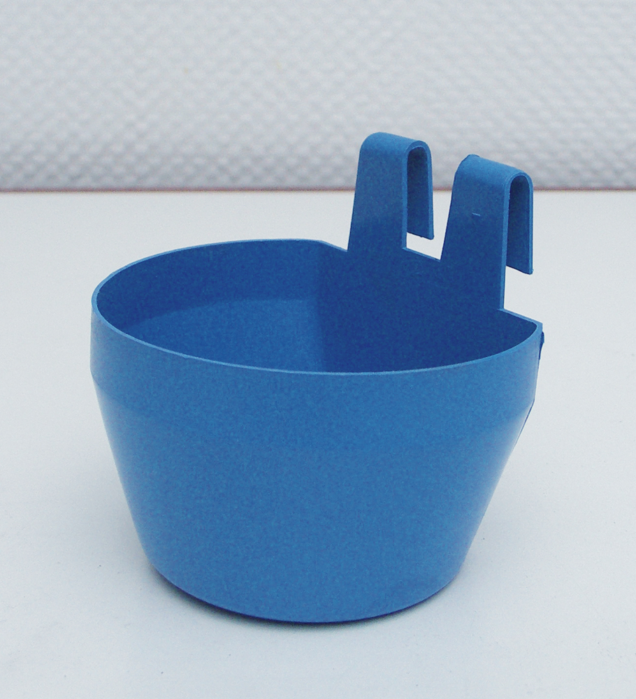 Trinkbecher und Futternapf, blau0, 300ml