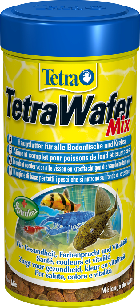 Tetra Wafer Mix Bodenfische Krebse Fischfutter Krebsfutter 250ml