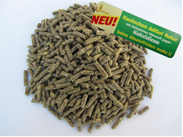 Kornkraft Kaninchen mit AdiSol 25kg 3mm VLOG-geprüft
