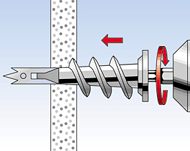 FISCHER Gipskartondübel Metall GKM (100 Stück) 