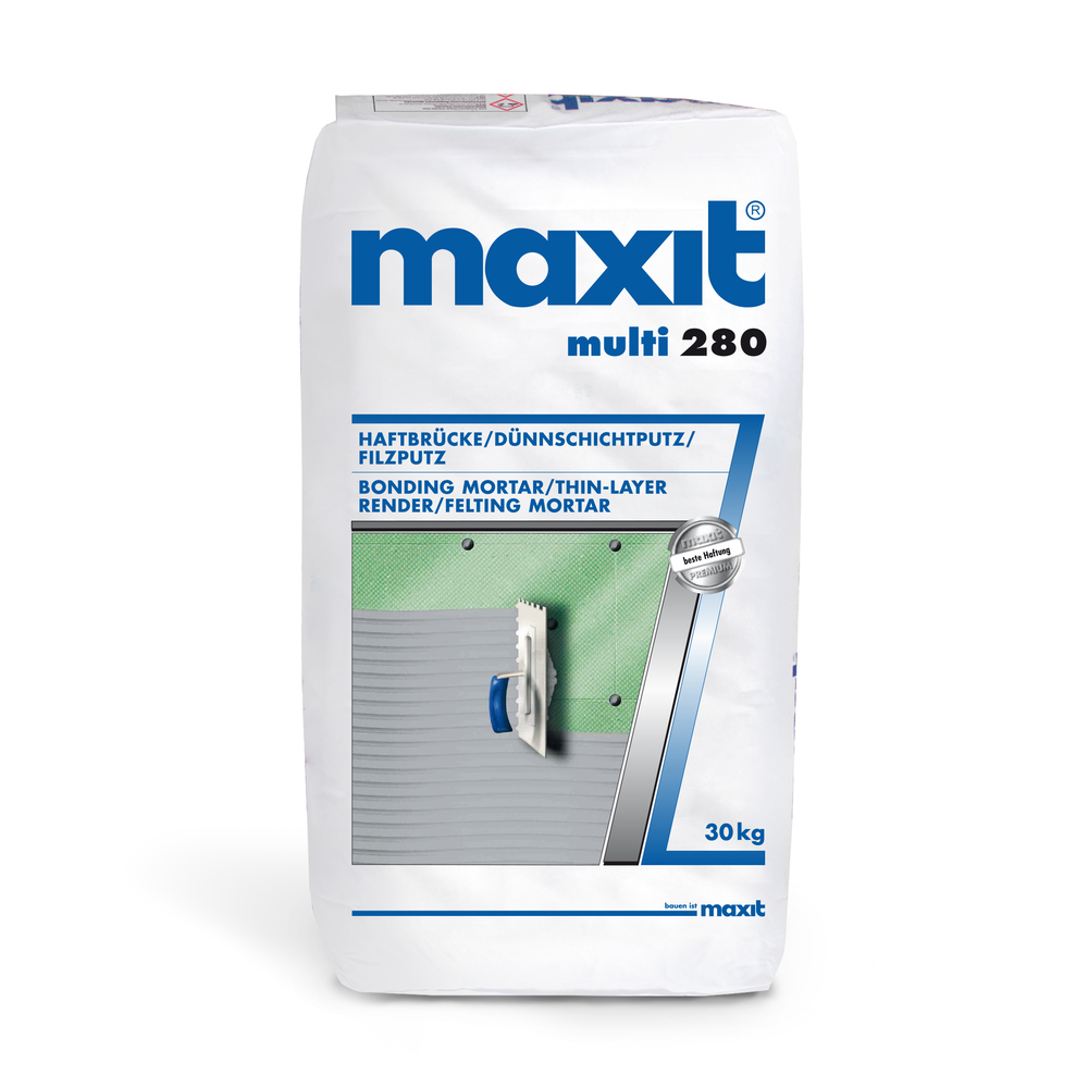 MAXIT KRÖLPA Maxit multi 280 Haftbrücke 30kg Dünnschichtp.,Filzp.,Baukl.,Sockelfilzp.