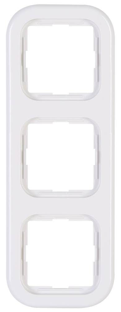 Abdeckrahmen Donau 3-fach arktis weiß KOPP GMBH Abdeckrahmen Donau 3-fach arktis weiß